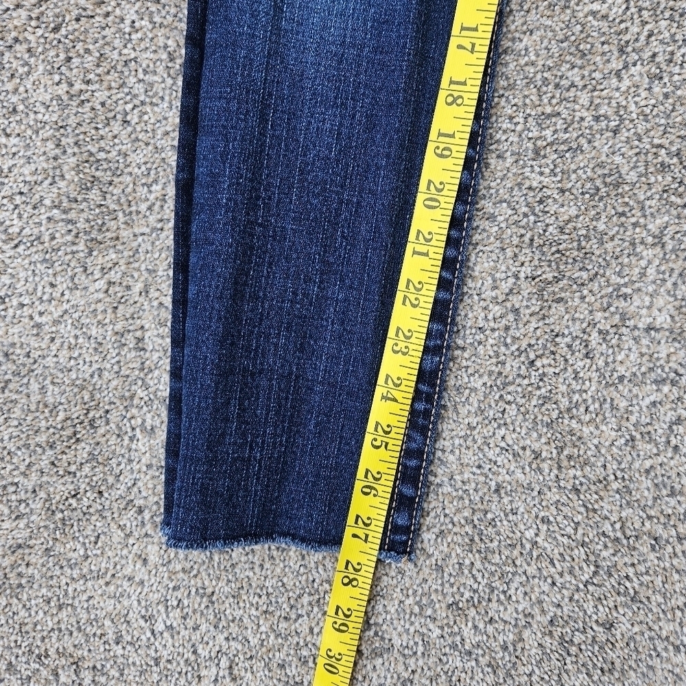 True Religion World Tour JULIE Skinny Jeans MADE IN USA Flap Pockets Size 26 - Picture 11 of 16